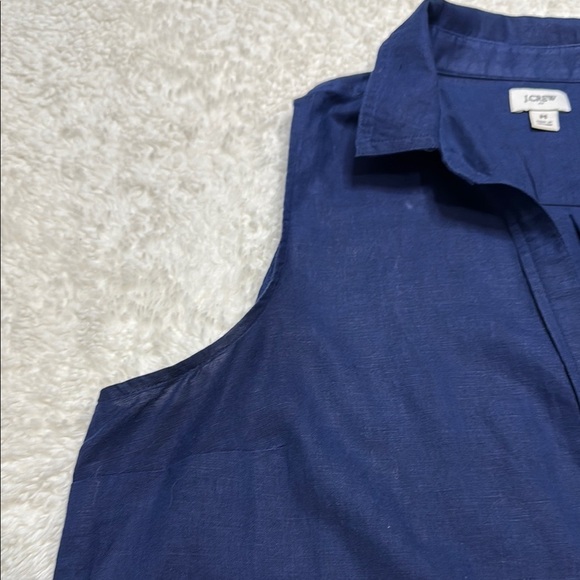 J.Crew | Size M | Navy Sleeveless Top - Picture 9 of 13